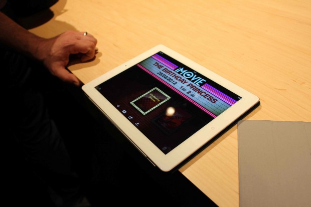 Hands on mit dem iPad 3 (Foto: Florian Weidhase/SFT)